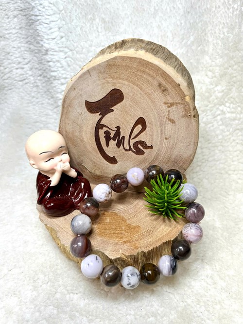 Chuỗi Gỗ Hoá Thạch 12li