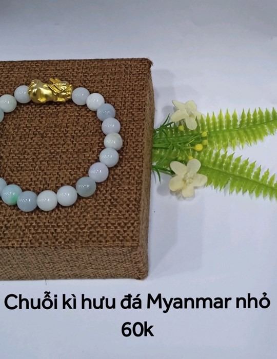 Chuỗi Kỳ Hưu Đá Myanmar Nhỏ