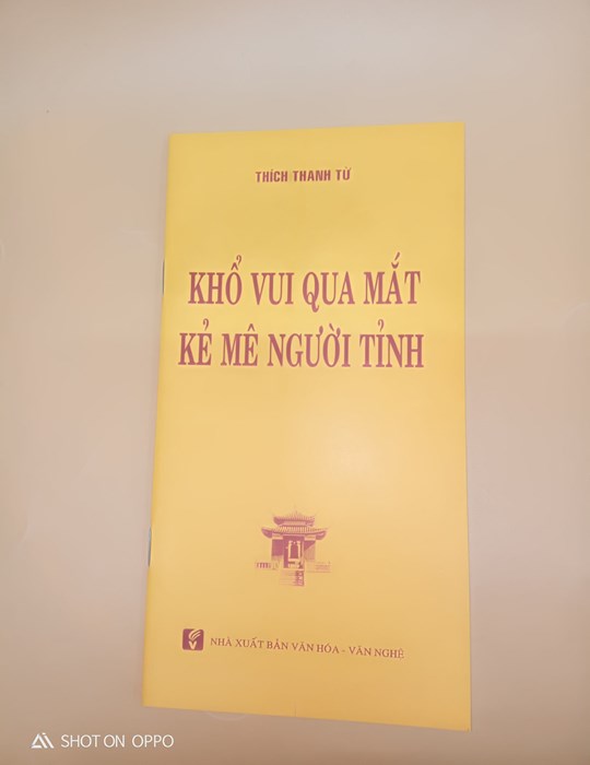 Khổ vui qua mắt kẻ mê người tỉnh