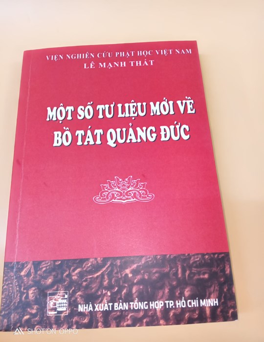 Một số tư liệu mới về Bồ Tát Quảng Đức
