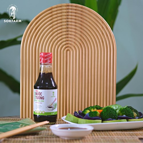 Nước tương mật hoa dừa