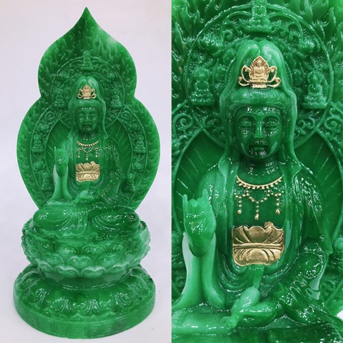 QUAN ÂM LÁ BỒ ĐỀ CẨM THẠCH