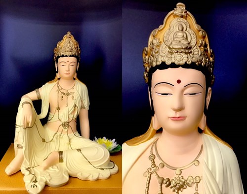 Quan Âm Tự Tại 36cm