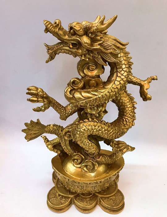Rồng Đứng Thỏi Vàng Lớn
