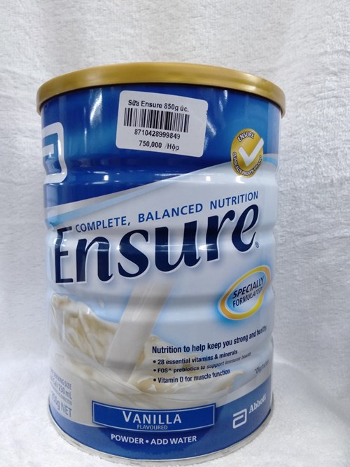 Sữa Ensure 850g Úc