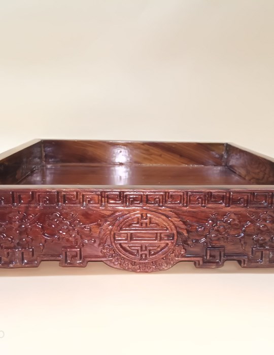 Khay Lễ Gỗ Hương