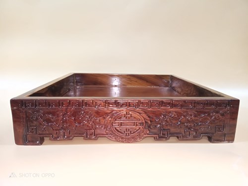 Khay Lễ Gỗ Hương